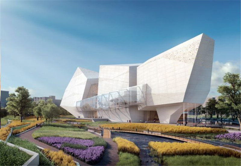 成都博物館設(shè)計效果圖